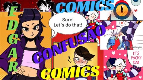 Colette X Edgar Ship Animation Hq Comics Brawl Stars Youtube