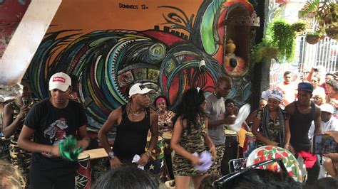 Traditional Afro Cuban Rumba Music and Dance at Callejón de Hamel in