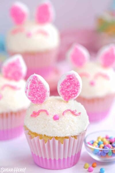 Easter Bunny Cupcakes Sugarhero