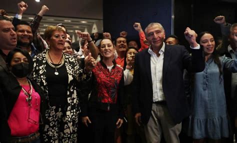 Líderes y representantes de Morena expresan su apoyo a Claudia