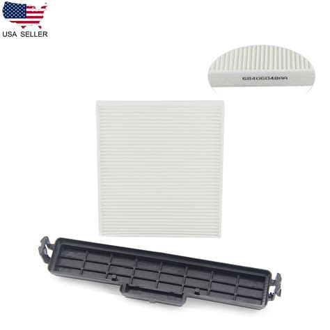 New Cabin Air Filter Filter Access Door Kit Fit For Dodge Ram 1500