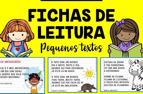 Criar Recriar Ensinar Fichas De Leitura Atividades Activities For Hot