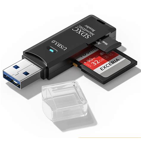 Usb30 Micro Sd Card Reader 5gbps 2 In 1 Sd Card Reader To