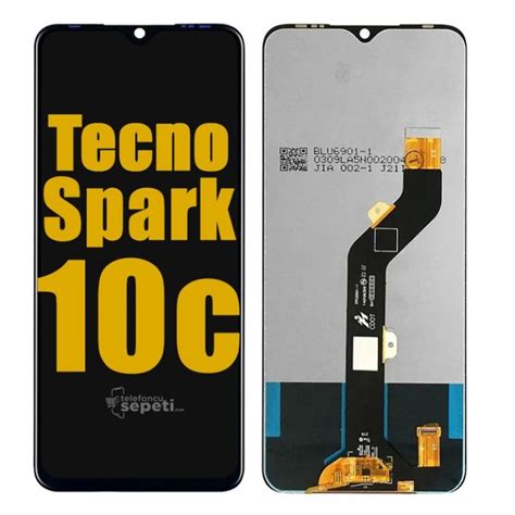 Tecno Spark C Ekran Dokunmatik Siyah Tas Z A Plus Kalite Ts