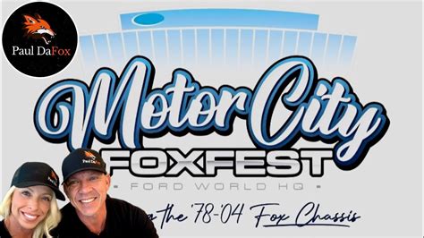 Livestream Motor City Foxfest Chat W Paul Sally Dafox Youtube