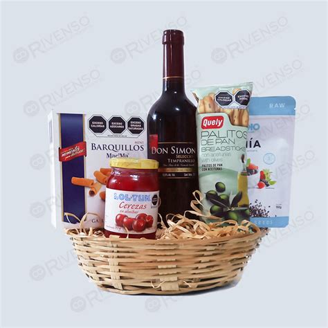 Canastas Navide As Personalizados Cajas De Vino Rivenso