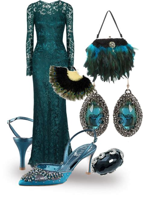 Mrs Peacock I Presume By Kathy Martenson Sanko Liked On Polyvore Peacock Costume Clue