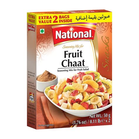 Amazon National Foods Fruit Chaat Seasoning Mix 3 52 Oz 100g