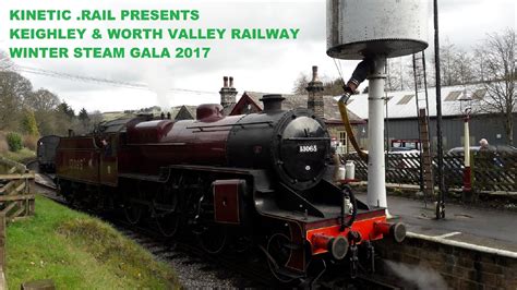 Keighley Worth Valley Railway Winter Steam Gala Youtube