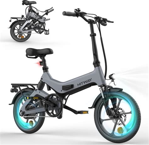 HITWAY Elektrische Fiets Opvouwbare E Bike 16 Inch 250W 35 70km Bol