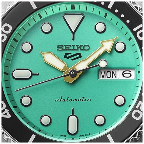 Seiko Sports Skx Automatic Midi Mm Teal Dial Stainless Steel