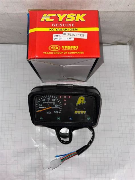 SPEEDOMETER GAUGE ASSY RUSI 125 TC125 YSK BRAND Lazada PH