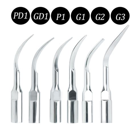 Dental Ultrasonic Scaler Tip Scaling Periodontics Endodontics Fit For