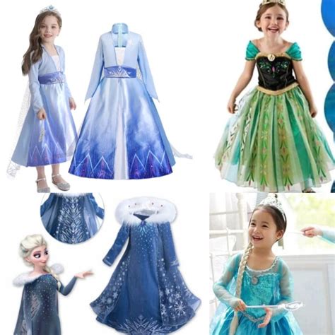 Jual Dress Elsa Frozen Kostum Elsa Frozen Dress Ulang Tahun Anak