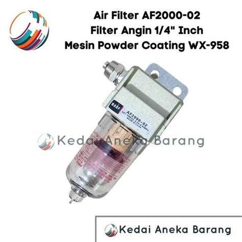 Jual Air Filter Saringan Angin Udara 1 4 Inch AF2000 02 AF2000 02