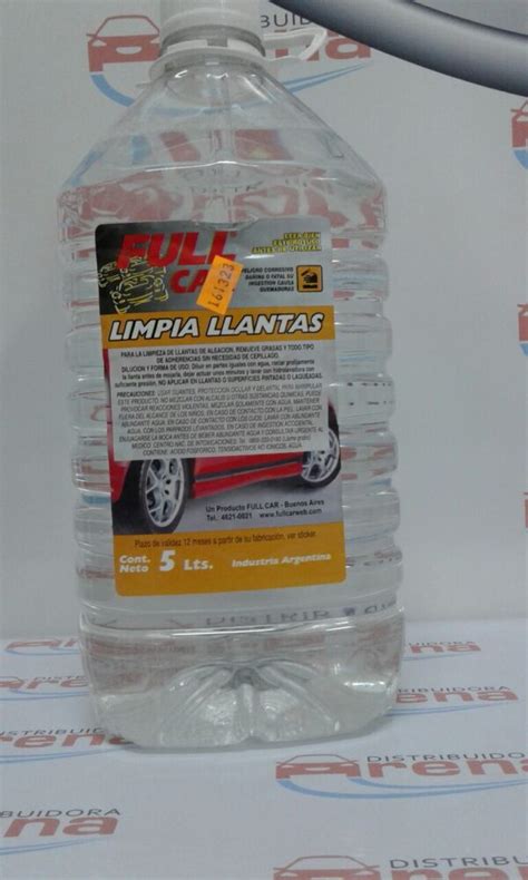 Bidon LIMPIA LLANTAS X 5L DILUCION 1 EN 1 FUL 075 FULL CAR LIMPIEZA