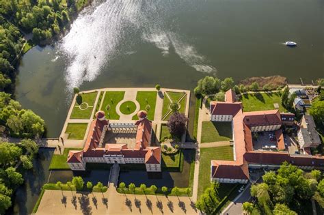 Rheinsberg Aus Der Vogelperspektive Schloss Rheinsberg In Rheinsberg