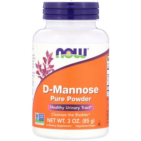 Now Foods D Mannose Pure Powder 3 Oz 85 G 6 Oz 170 G Shopee