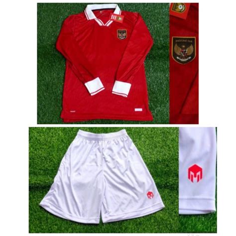 Jual Stelan Setelan Jersey Kaos Baju Sepak Bola Timnas Indo Indonesia