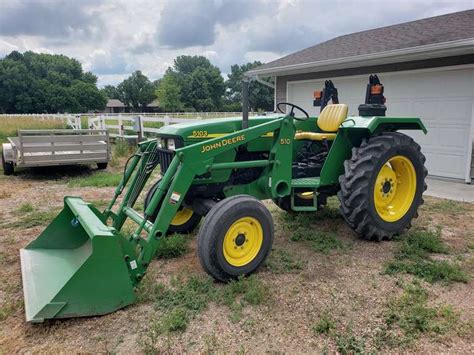 2004 John Deere 5103 Tractor With 510 Loader Adam Marshall Land