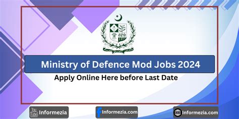 Ministry Of Defence Mod Jobs Online Apply Advertisement