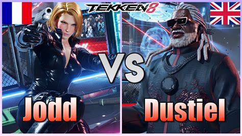 Tekken 8 Jodd Rank 1 Nina Vs Dustiel Rank 1 Leroy Ranked Matches