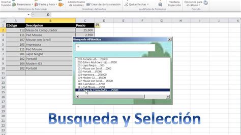 Plantilla De Busqueda En Excel Con Vba A Traves De Un Formulario Youtube