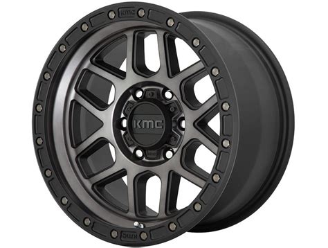 Kmc Tinted Black Km544 Mesa Wheels Havoc Offroad