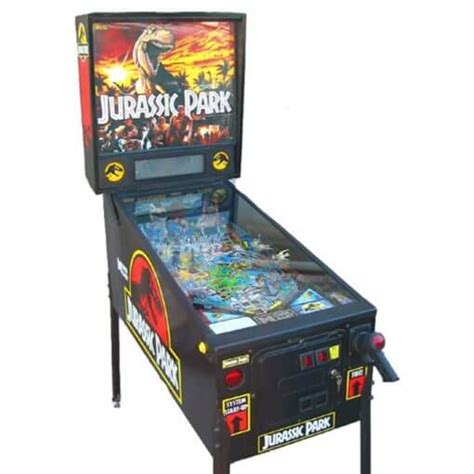 Jurassic Park Pinball Machine Arcade 1up Machines