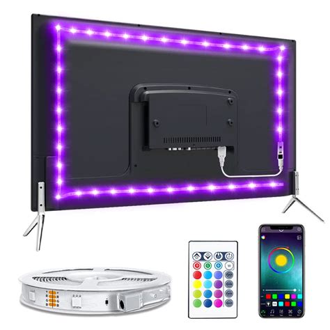 Buy Nexlux Led Tv Lights Usb Kit Rgb Multicolour Back Lightings Strip