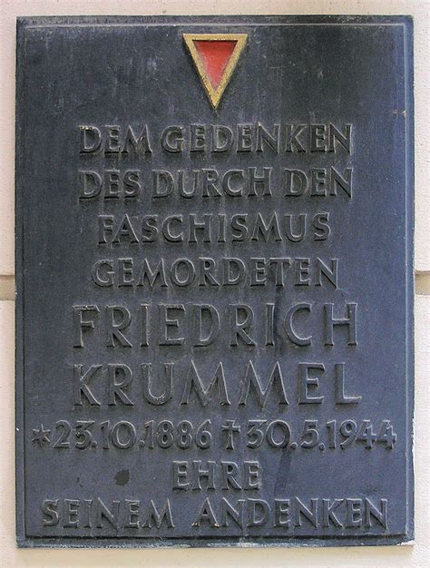 Gedenktafeln In Berlin Friedrich Krummel