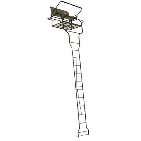 Millennium L205 18 2 Man Double Ladder Tree Stand 712598 Ladder