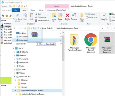 How To Change Default Drag And Drop Action In Windows Majorgeeks