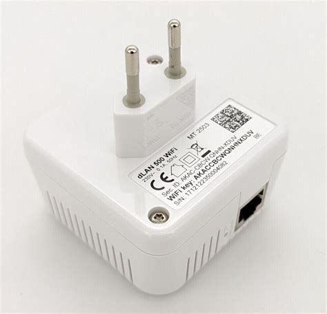 Devolo Powerline Wifi Netzwerk Lan Mbps Wlan Adapter Powerlan