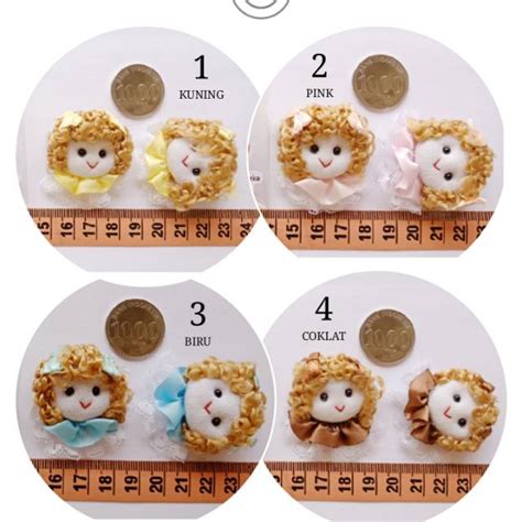 jual boneka kepala mini girl pc shopee indonesia