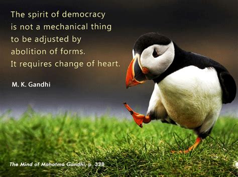 Mahatma Gandhi Forum: Thought For The Day ( DEMOCRACY ) Mahatma Gandhi ...