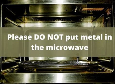 What Happens When You Put Metal In A Microwave Microwave Ninja