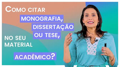 Como Citar Monografia Abnt Design Talk