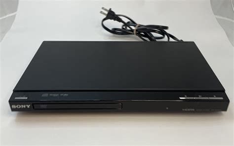 Sony Dvd Player Dvp Sr500h Hdmi 1080p Cd Dvd Player Black With Hdmi Cable Ebay