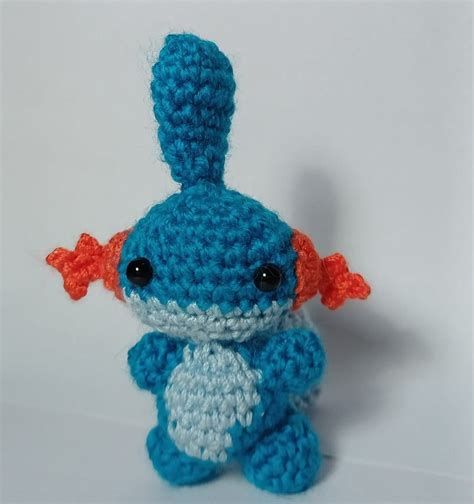 Pokemon Mudkip Crochet Amigurumi Plush Toy Etsy