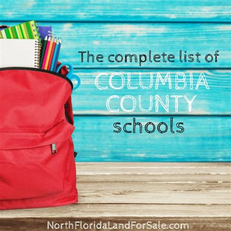 List of Columbia County, FL Schools | Florida Land Network Leonard ...