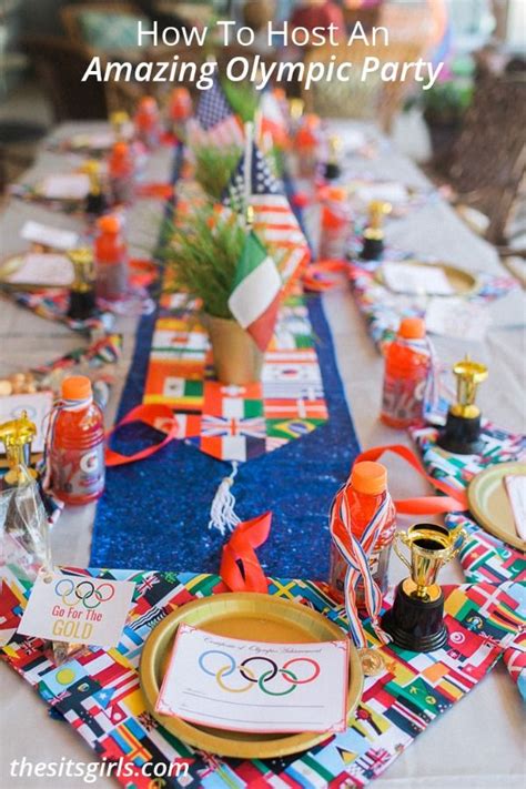 13 Creative Olympic Party Ideas Olympic Party Olympic Theme Party