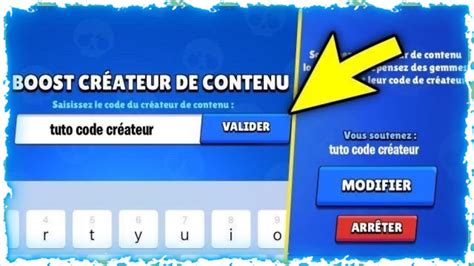 TUTO COMMENT AVOIR UN CODE CRÉATEUR BRAWL STARS EN 2020 YouTube