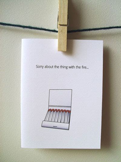 Cool Stuff: Funny Apology Cards - Miss Geeky