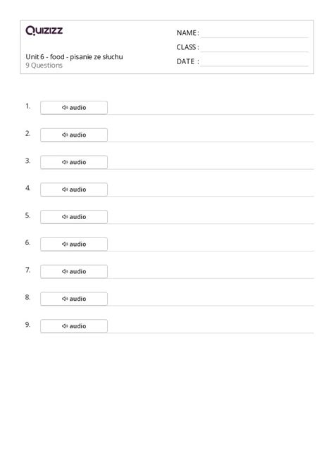 Ponad 50 Pisanie Narracyjne Arkuszy Roboczych Dla Klasa 2 W Quizizz