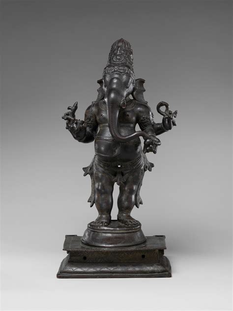 Ganesha Hindu Deity 12th Century Sculpture Ganesha Chola