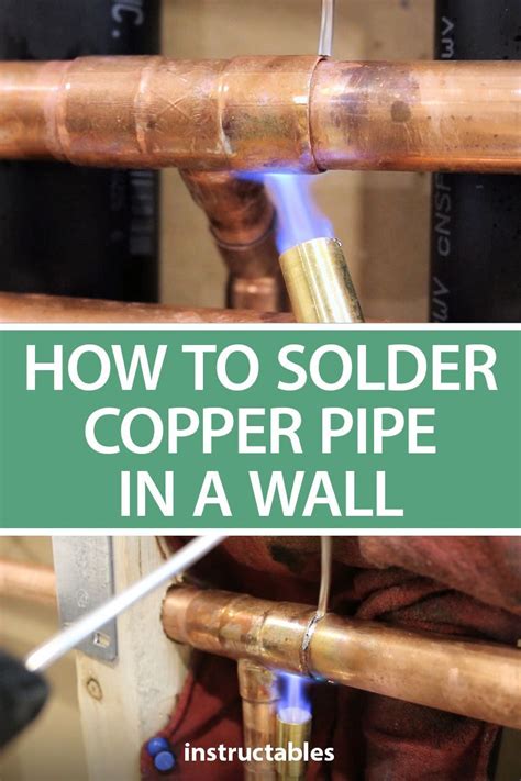 How To Solder Copper Pipe In A Wall Artofit