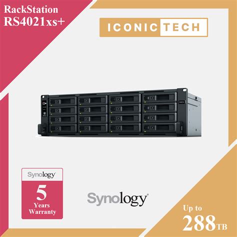 Ready Stock Synology Rackstation Rs Xs Bay Nas Enclosure