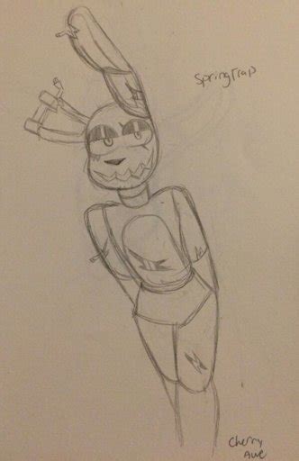 Springtrap Doodle Five Nights At Freddy S Amino