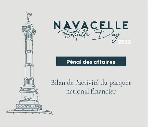 Bilan De L Activit Du Parquet National Financier